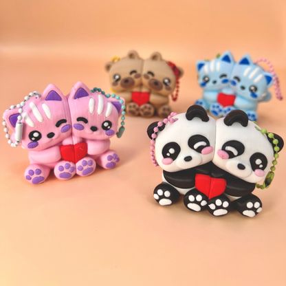 Diversi ma inseparabili – portachiavi magnetici