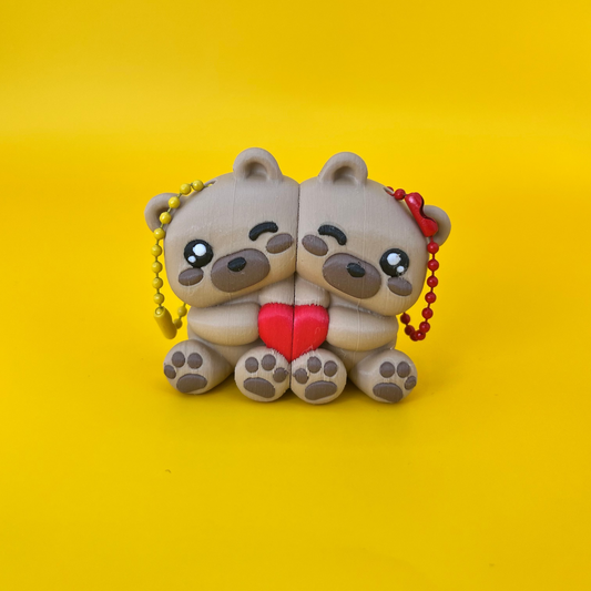 Orsetti inseparabili – portachiavi magnetici