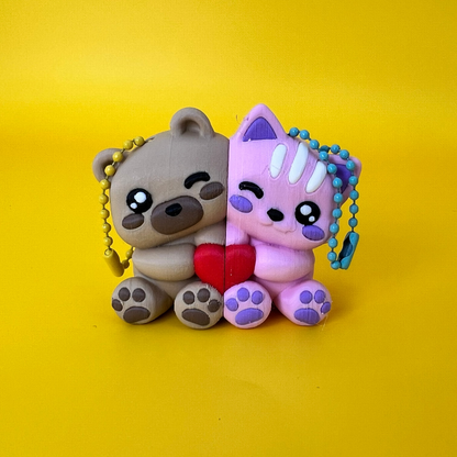 Diversi ma inseparabili – portachiavi magnetici