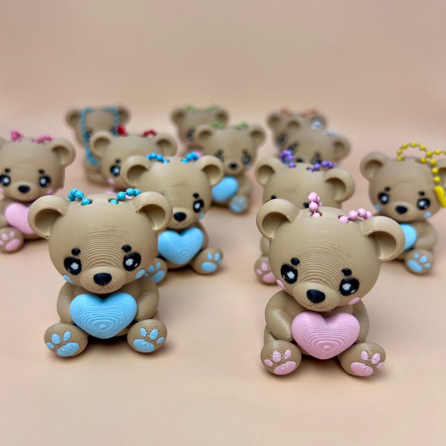 Orsacchiotto - portachiavi flessibili