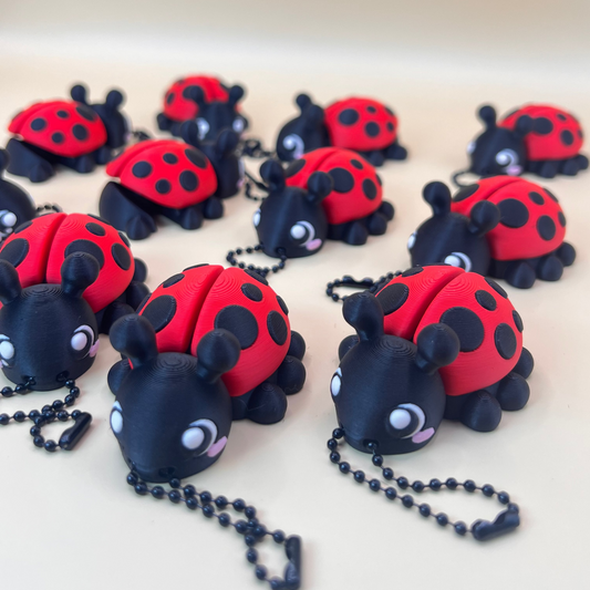 Coccinella - portachiavi flessibili