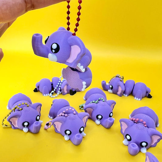 Elefantino - portachiavi flessibili