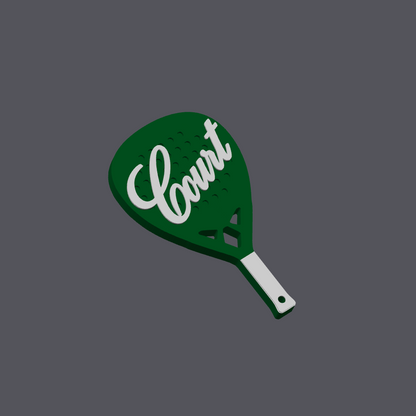 Portachiavi personalizzato padel (NFC)