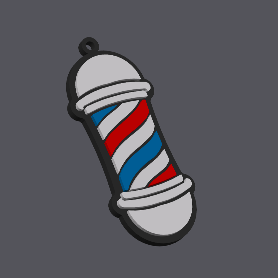 Portachiavi barbieri (NFC)