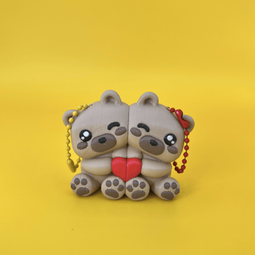 Orsetti inseparabili – portachiavi magnetici