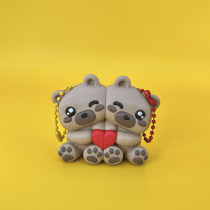 Orsetti inseparabili – portachiavi magnetici