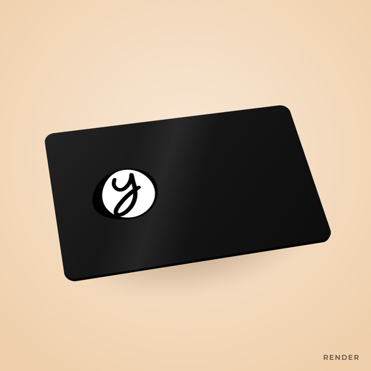 NFC card with the TYDE® mark, render
